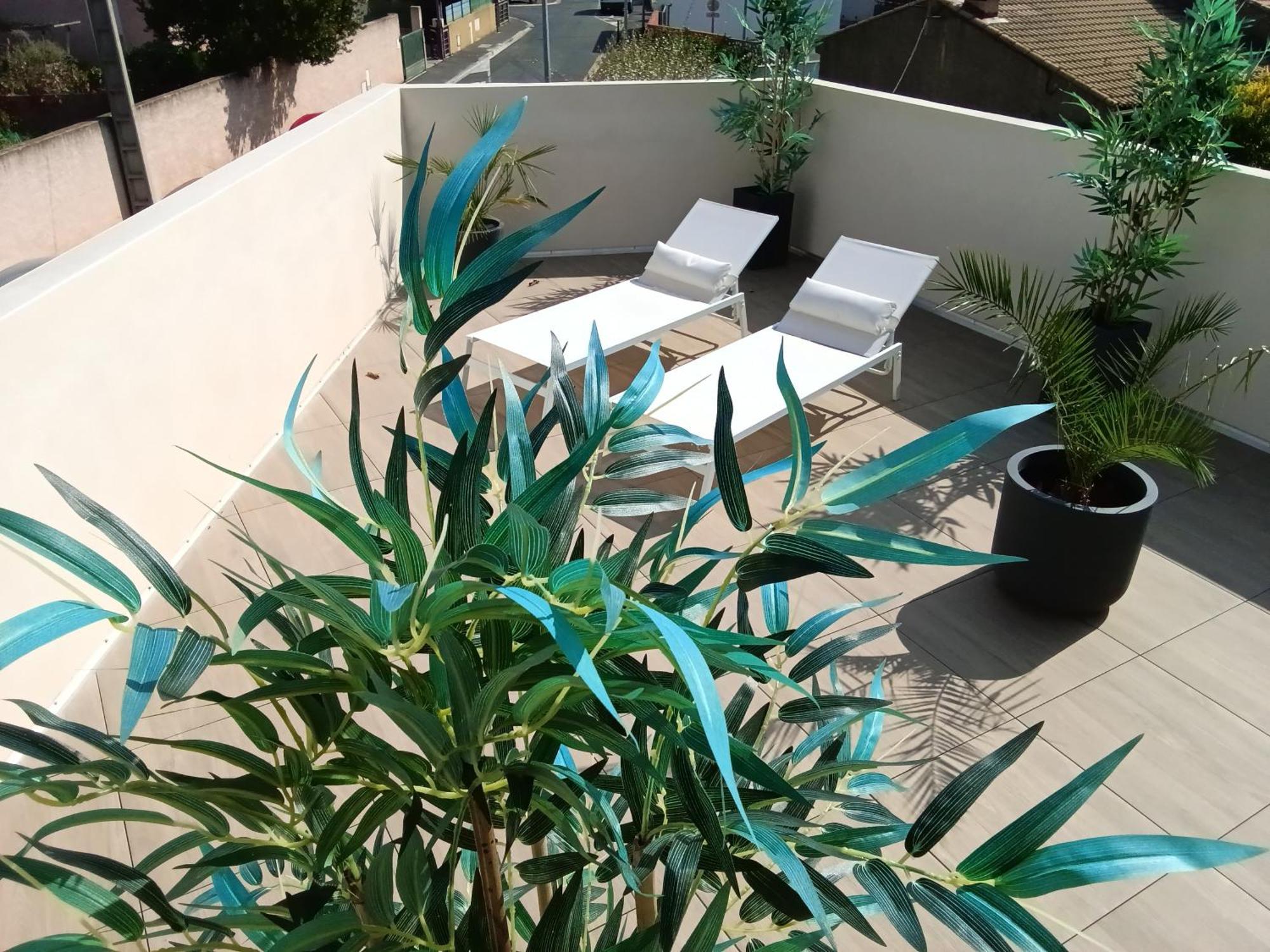 36 2 L'Air Marin Maison Duplex Grande Terrasse Narbonne Eksteriør billede